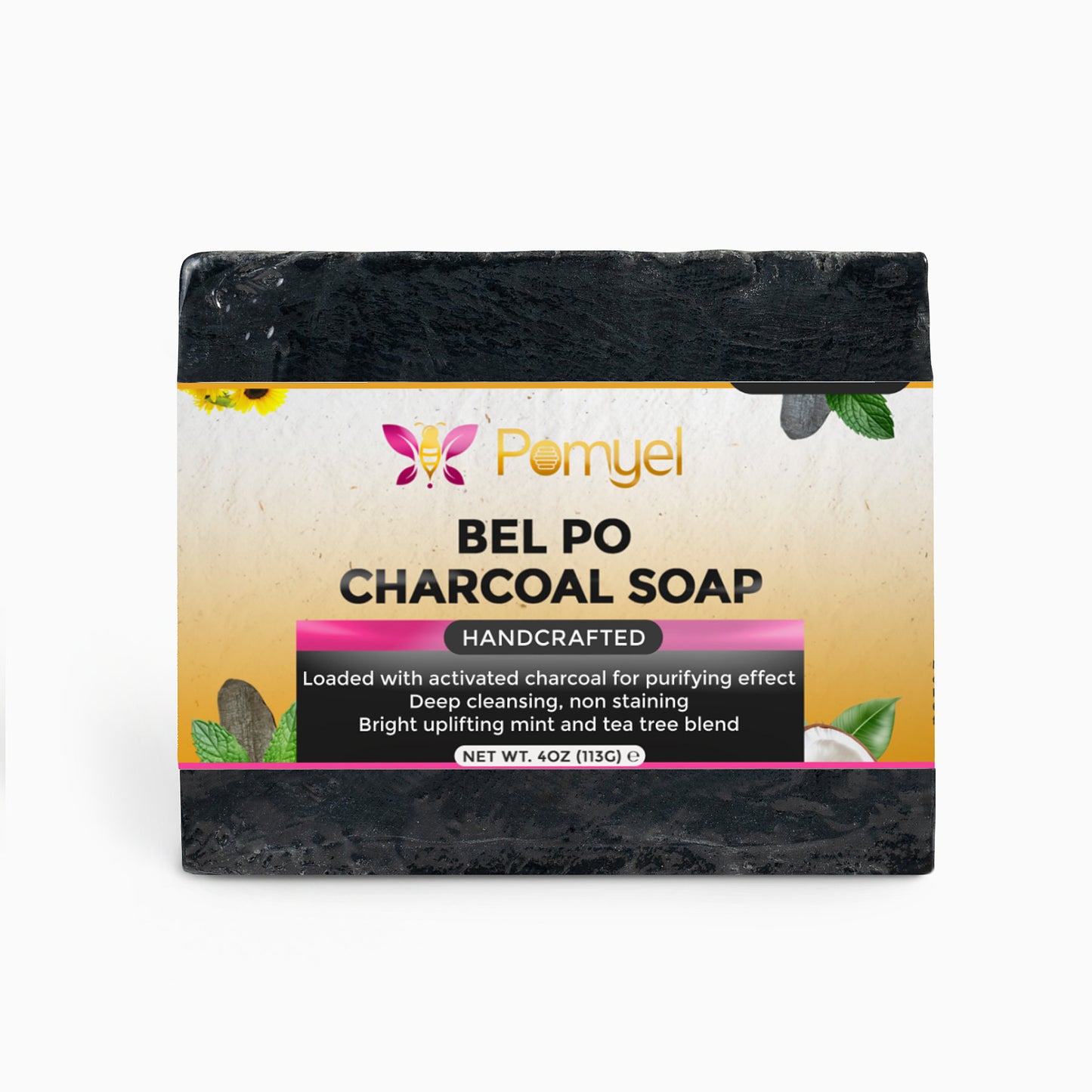 Belpo Charcoal Soap (2 Bars)