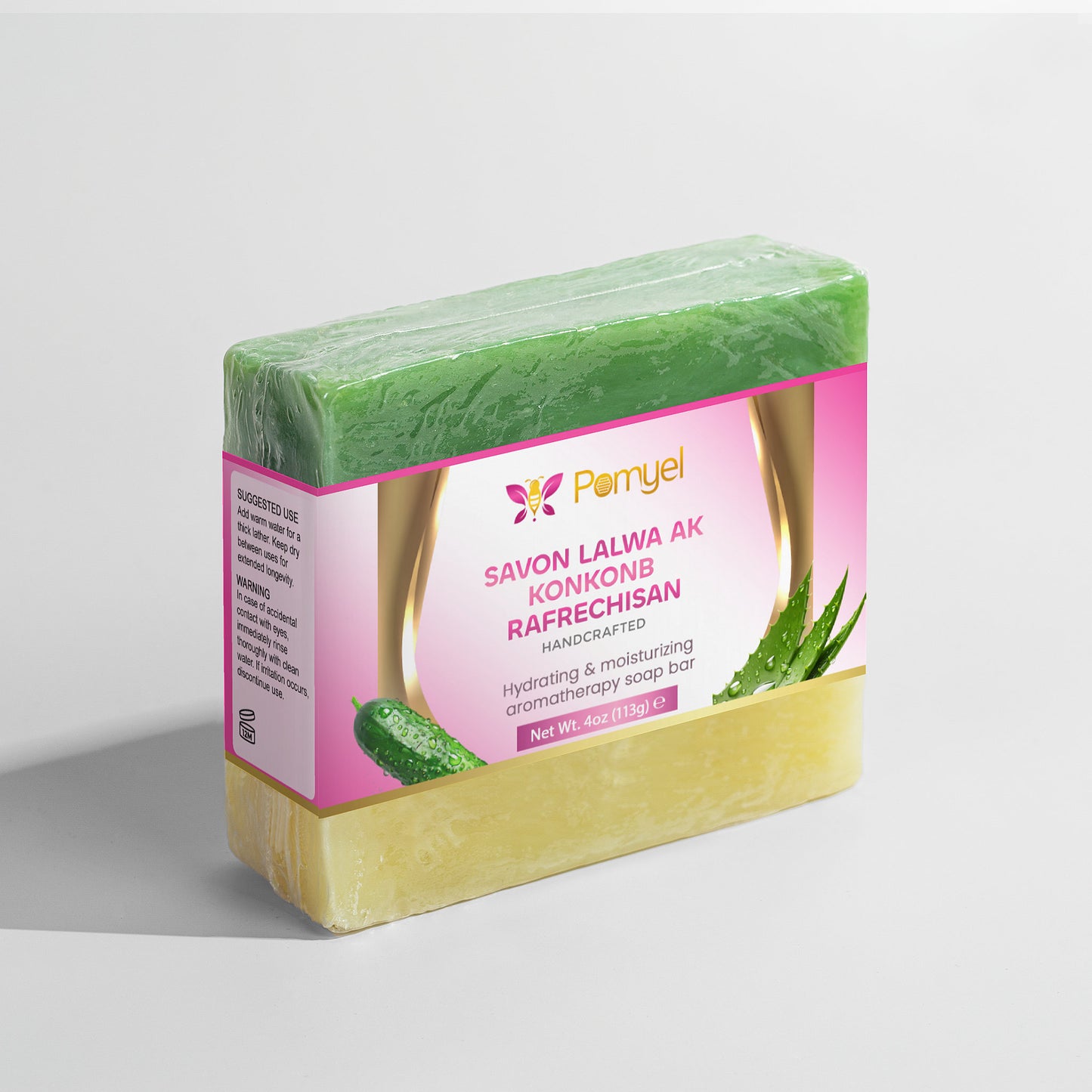 Savon lalwa ak Konkonb Rafrechisan (2 bars)