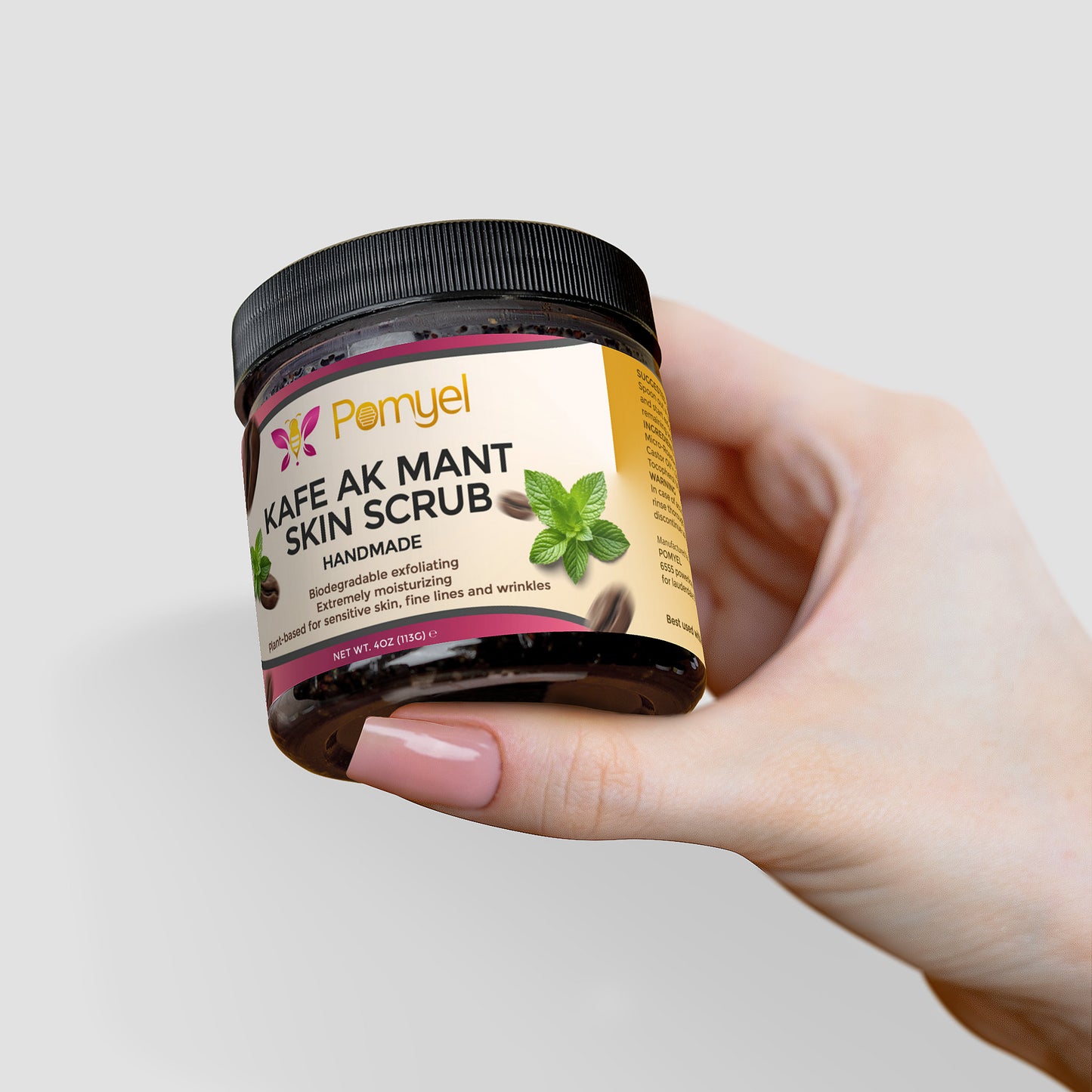 kafe ak mant Skin Scrub