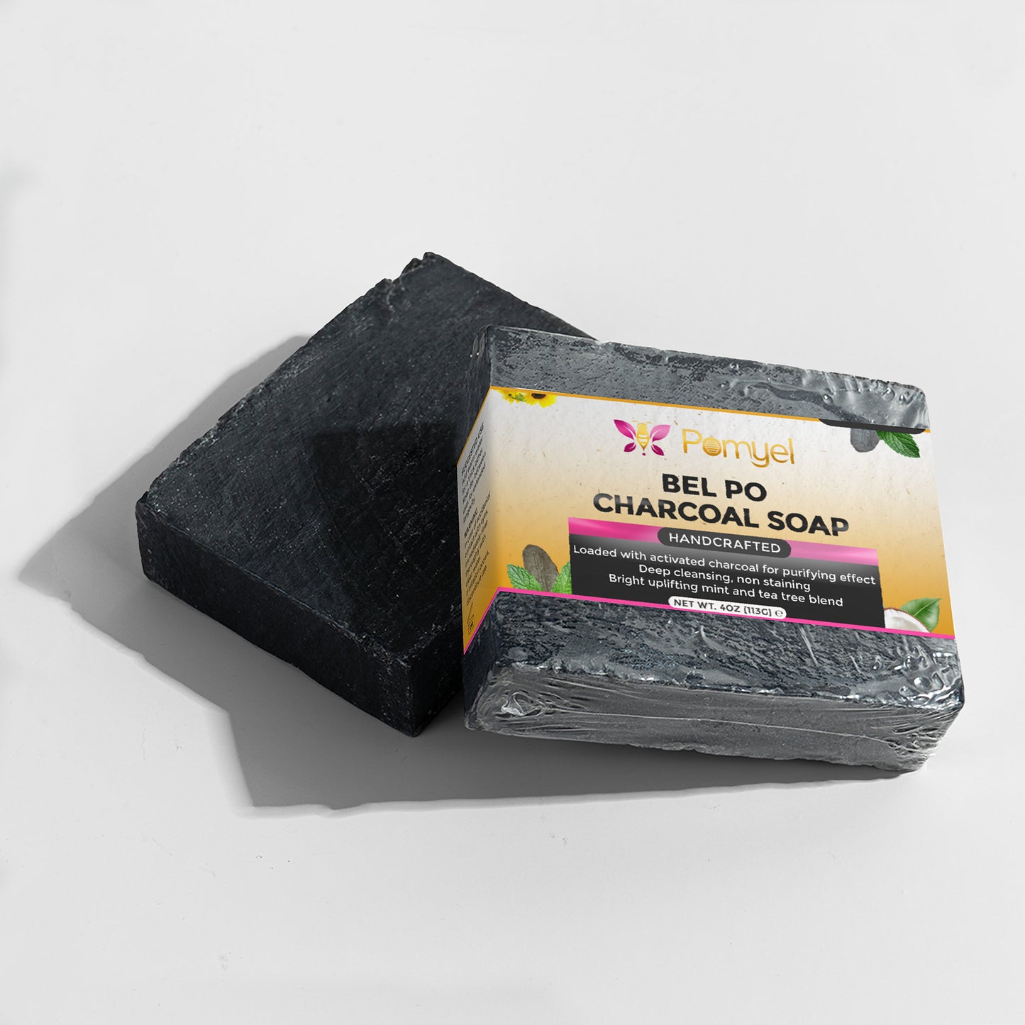 Belpo Charcoal Soap (2 Bars)