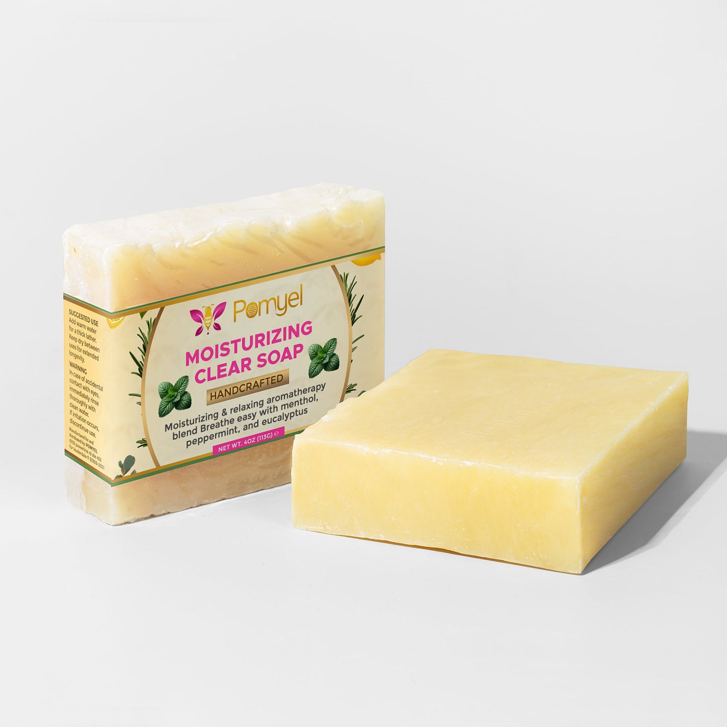 Pomyel Moisturizing Clear Soap (2 bars)