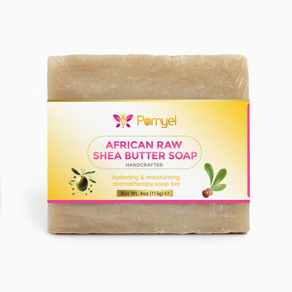 African Raw shea butter Soap (2 bars)