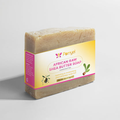 African Raw shea butter Soap (2 bars)