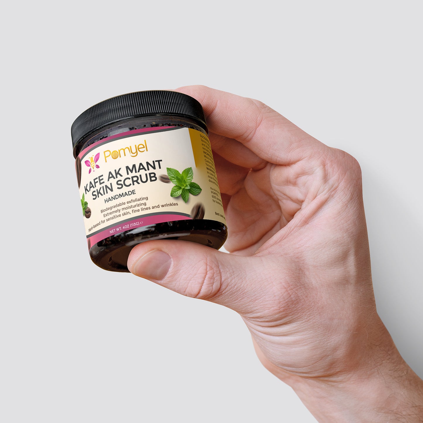 kafe ak mant Skin Scrub