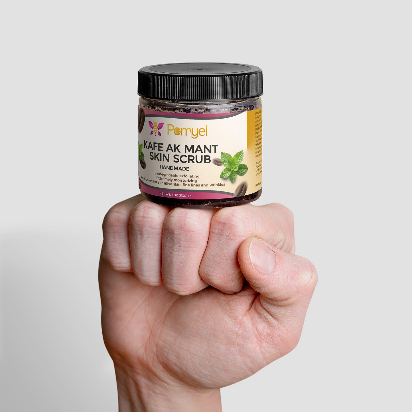 kafe ak mant Skin Scrub