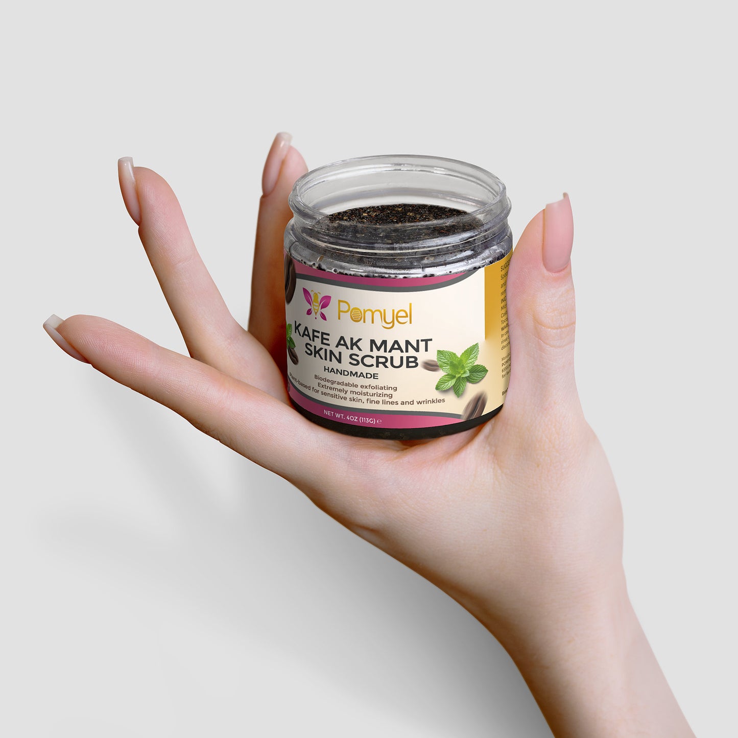 kafe ak mant Skin Scrub