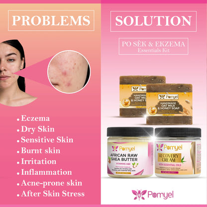 Ekzema & Po Sèk Essentials Kit
