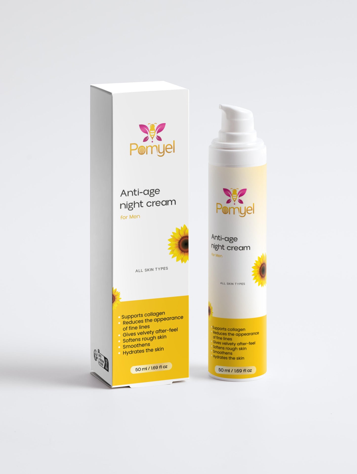 Men Anti-age night cream