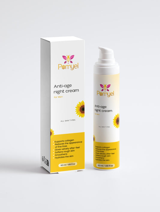Men Anti-age night cream